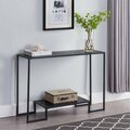Doba-Bnt Sitka Console Table - Black & Grey, 30 x 44 x 13 in. SA3536100